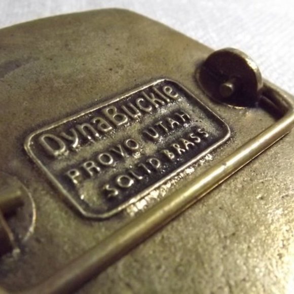 Vintage Traction Power Systems Belt Buckle - Picture 4 of 6